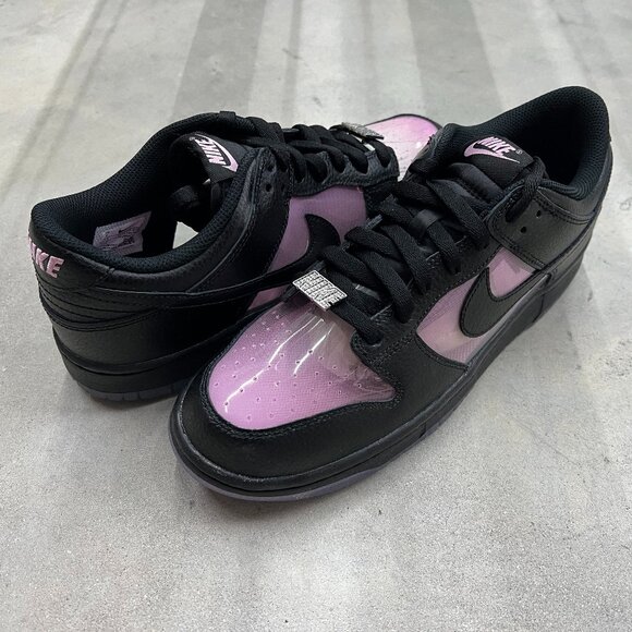 Nike Dunk Low Retro Wmn's Transparent Black Pink Rise IM3077 600 - New - Picture 1 of 6